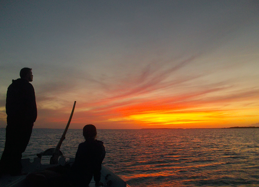 Staff Expedition 2013 - watching the sunset